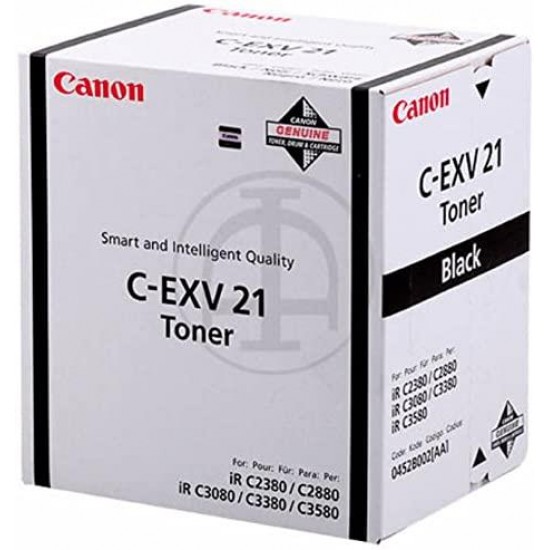 Canon C-EXV-21 Siyah Orjinal Fotokopi Toneri