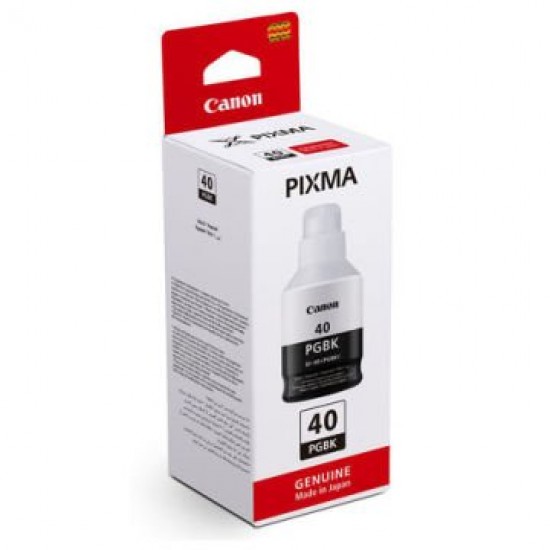 Canon GI-40 Siyah Orjinal Şişe Mürekkep Kartuş 3385C001