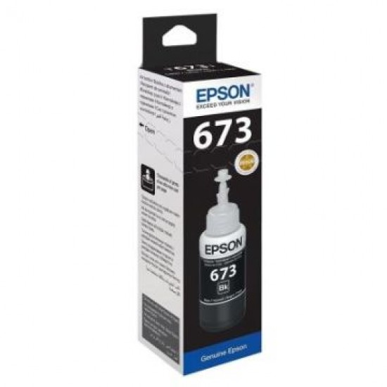 Epson T6731 Siyah Orjinal Şişe Mürekkep Kartuş C13T67314A